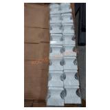 Box of 16 White Post Caps