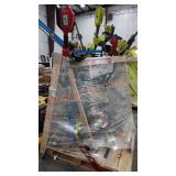 Skid Lot Of Assorted Lawn Tools