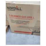Nexgrill 5 Burner Gas Grill with side burner