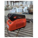 Echo 56v 2.5 ah battery and charger