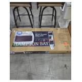 Hampton Bay 150 Gal Resin Wicker Deck Box