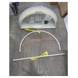 Andersen Half Round Fixed Window, White