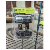2 Ryobi 18v 4 ah batteries