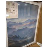 White American Flat Picture Frames Quantity 2