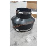 PLUMBFLEX 6x6" PVC Flexible Reducing Coupling