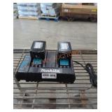 Makita 18v charger and 2 4 ah batteries