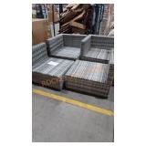 Skid Lot Of Outdoor Wicker Chairs