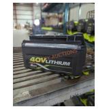 Ryobi 40v 6 ah battery