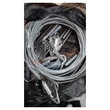 Box Lot of Sun Shades and Misc Hardware