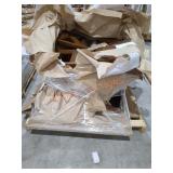 Skid Dining Room Table and 4 Chairs