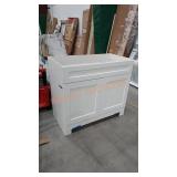 White Bathroom Vanity No Top