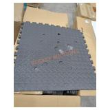 Dark Gray Interlocking Flooring 6 Pack