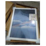 2 American flat picture frames