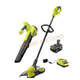 ONE+ 18V Cordless Battery String Trimmer/Edger and