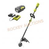 Ryobi 40V 15  Premium Cordless String Trimmer with