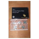 2002 & 2011 US Mint Proof Set