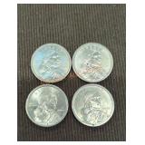 2000 Sacajawea Dollar Coins (4)