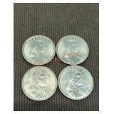 2000 Sacajawea Dollar Coins (4)
