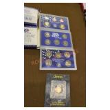 2001 United States mint proof set and mint 50