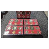 5 Sets of 1977 Uncirculated US Proof Sets