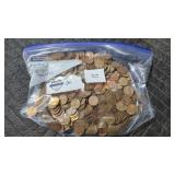 Bag of 1960-1964 Pennies