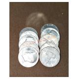 1776-1976 Bicentennial Half-Dollars (10)