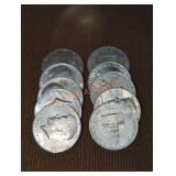 1776-1976 Bicentennial Half-Dollars (10)