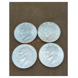 1776-1976 Eisenhower Dollar Coins (4)