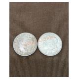 1921 Morgan Dollar Coins (2)