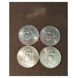 Presidential Dollar Coins (4)