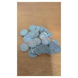 Buffalo Nickels with Mint Marks, No Dates