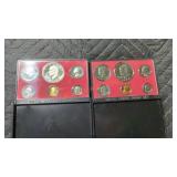 1973 and 1974 uncirculated US Proof Sets