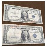 Series 1935 g. Silver certificate dollars