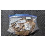 Bag of 1960-1964 Pennies