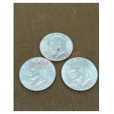 1776-1976 Eisenhower Dollar Coins (3)