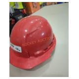 Milwaukee red hard hat