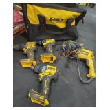 DeWalt 4-Tool Combo Kit and Bag