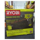 Ryobi Variable Speed Drill W/Tool Bag