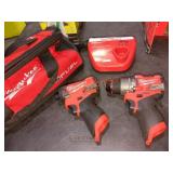 Milwaukee M12 2 Tool Combo, Missing Batteries
