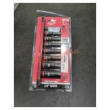 Milwaukee 3/8" Drive Impact Socket Set