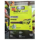 Ryobi 40V Brushless Blower Kit