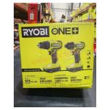 Ryobi 18v 2-Tool Combo Kit