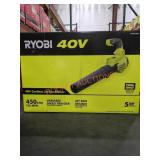 Ryobi 40v Cordless Jet Fan Blower 450Cfm 120Mph