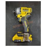 DeWalt 20v Brushless 1/4" Impact Driver W/Battery