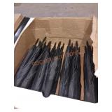 New Columbia PickUp Box of 32 Black Umbrellas