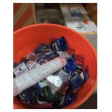 Bucket lot of screws and bolts