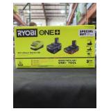 Ryobi 18V Lithium Starter Kit