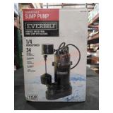 Everbilt Submersible Sump Pump 1/4HP