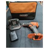 Ridgid 18v Drill Driver w/ Charger