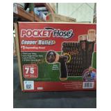 Pocket hose copper bullet